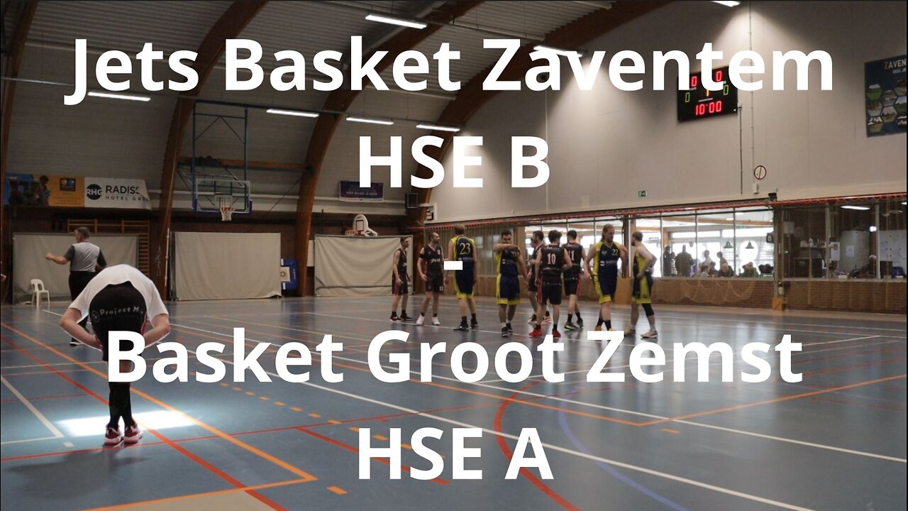 Jets Basket Zaventem HSE B - Basket Groot Zemst HSE A - 21 april '24