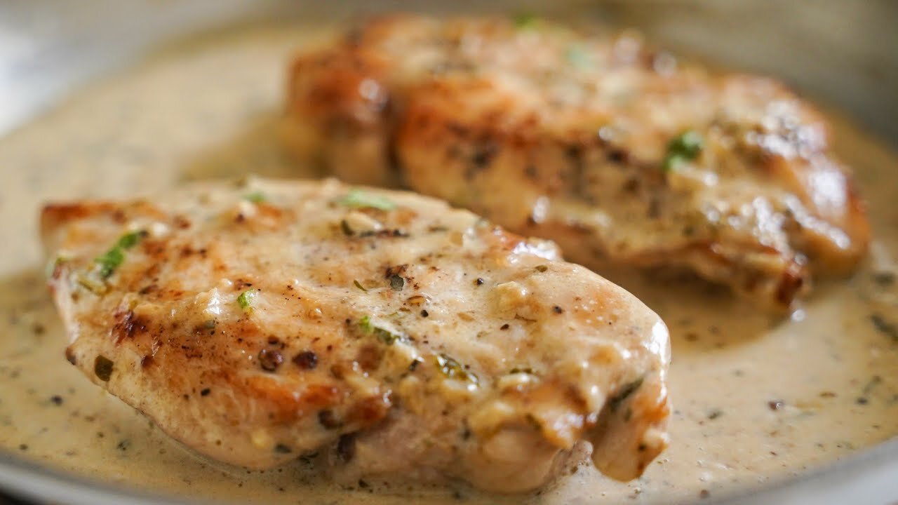 Creamy Garlic Chicken Breast Recipe