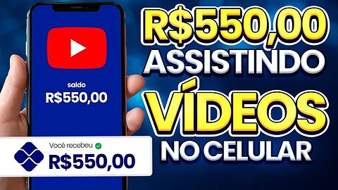 [Receba R$47 via PIX🤑] Novo APP para GANHAR DINHEIRO via PIX Assistindo Videos do YouTube ✅