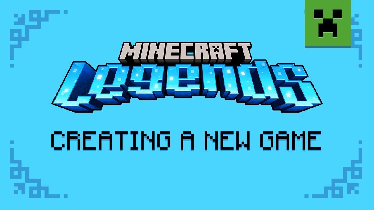 Minecraft Legends: Creating a New Game