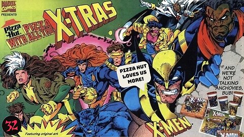 Pizza Hut did more for Comic Books than the MCU EVER DID!