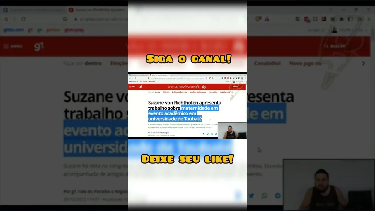 Especialistas em combate a corrupção defendem Lula, Suzane Richthofen faz trabalho sobre maternidade