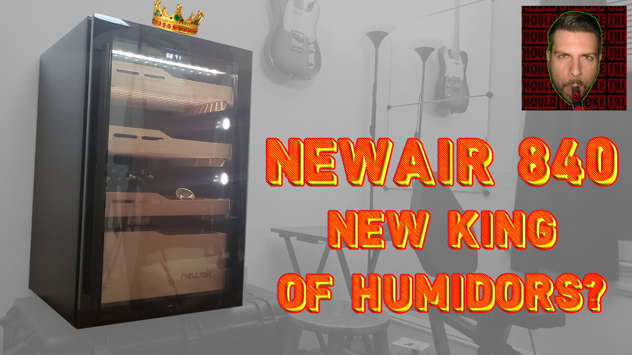 The ALL NEW NewAir 840 Humidor! (Review) - Should I Smoke This