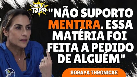 SORAYA THRONICKE REBATE MATÉRIA DA VEJA