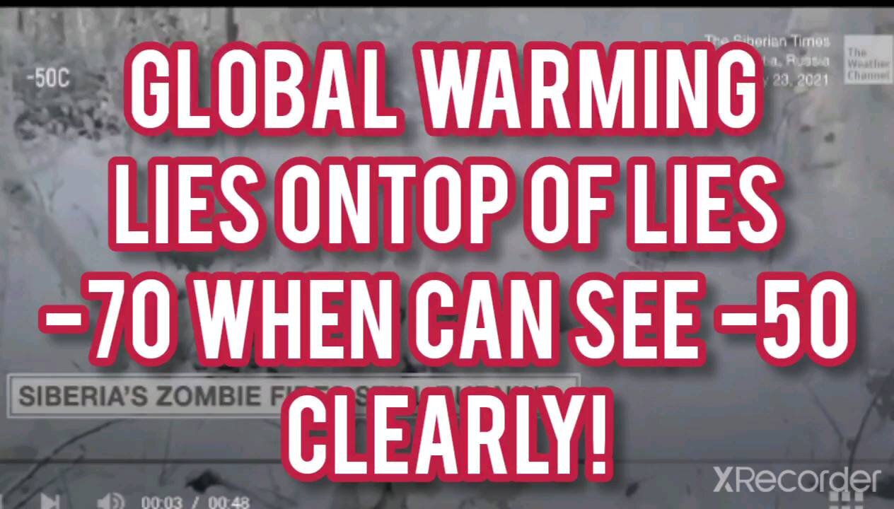 FORCE FEEDING GLOBAL WARMING TO YOU & YOUR KIDS!
