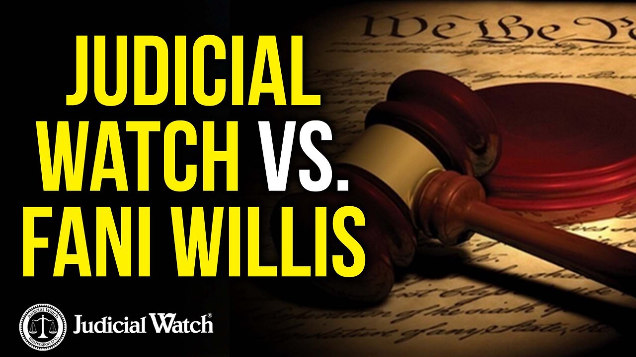 COURT HEARING: Judicial Watch vs. Fani Willis #Trump