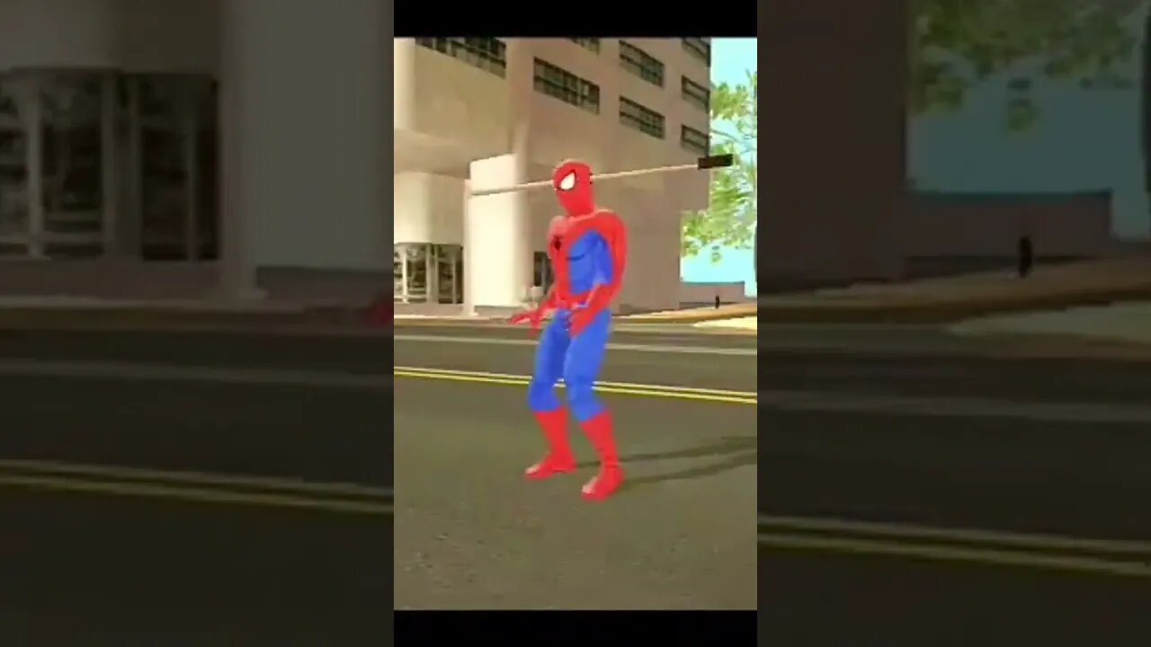 SUPER NINJA, HOMEM-ARANHA DANÇANDO PASSINHOS NO JOGO DE GTA DA CARRETA DA ALEGRIA, LIKE 2