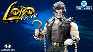 Custom DC Multiverse Lobo Action Figure - McFarlane Toys