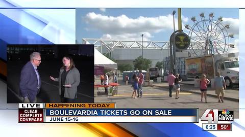 Boulevardia tickets on sale today