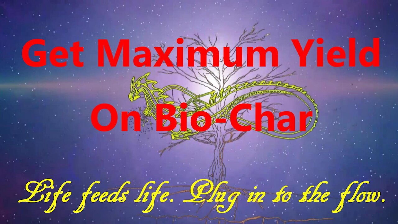 Get Maximum Yield on Bio-Char