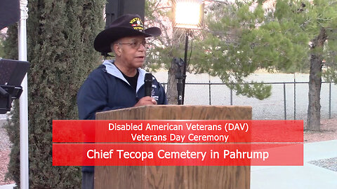 Disabled American Veterans (Chapter 15 DAV) - Veterans Day Ceremony