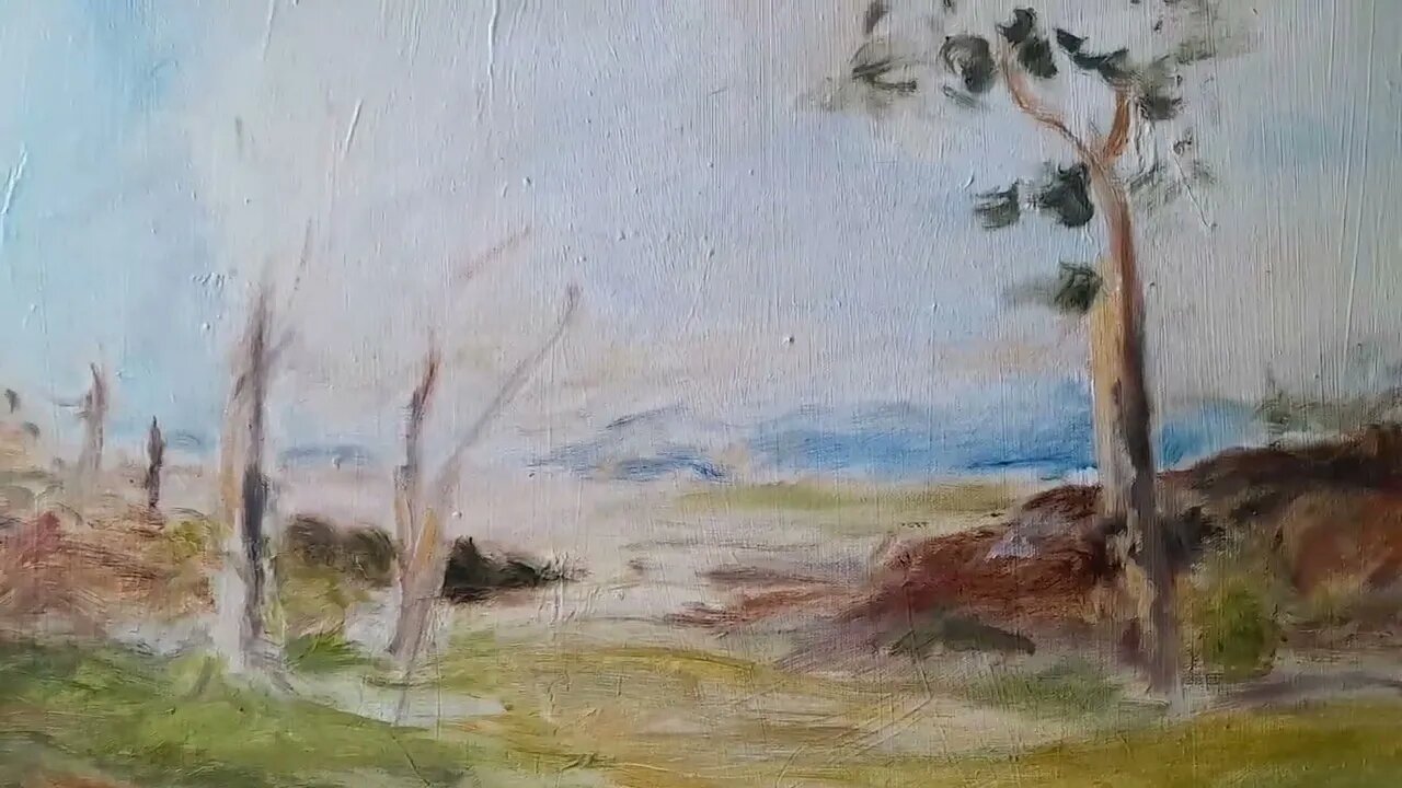 Comments on a Landscape painting