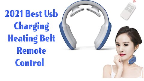 2021 best usb charging heating belt remote control