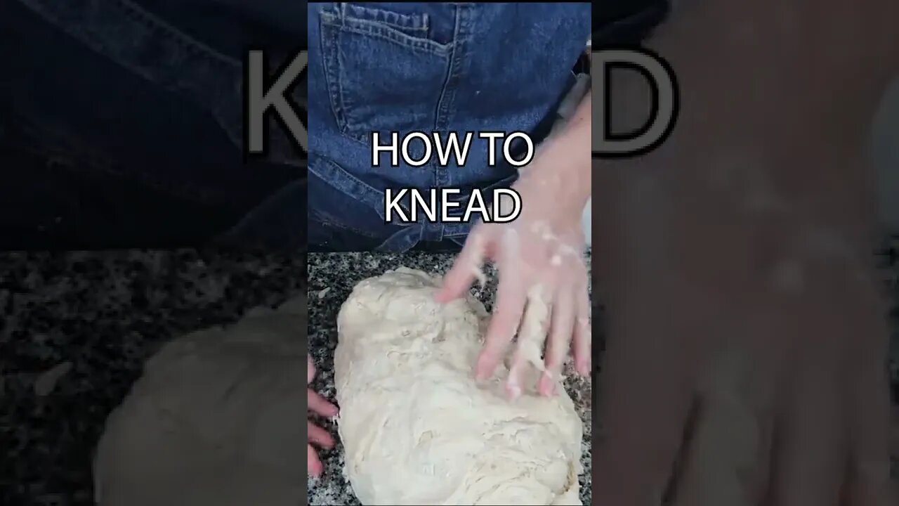 #howto #knead #dough #bread #baking #breadrecipe #focaccia