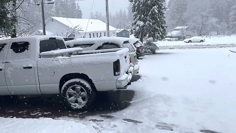 Sorry no video…, I had to pack up and go to Sacramento because up here a storm is coming. No AM show