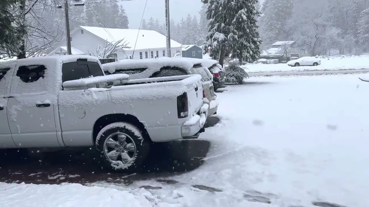 Sorry no video…, I had to pack up and go to Sacramento because up here a storm is coming. No AM show