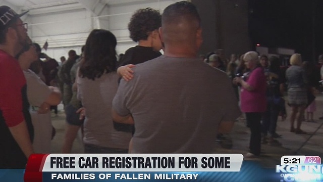 Law waives some MVD fees for survivors of military killed in the line of duty