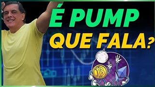 É PUMP QUE FALA? Análise on-chain Bitcoin e Ethereum