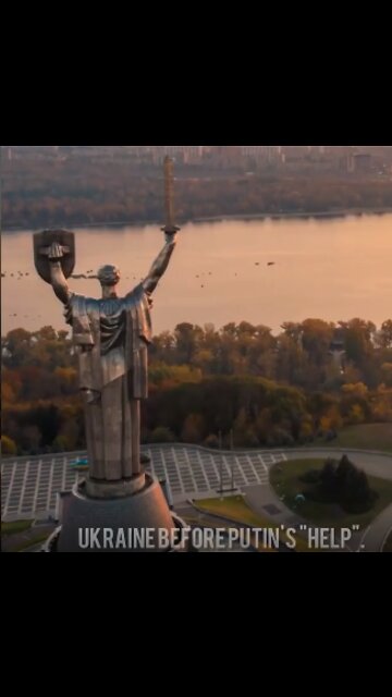 What has the war done with beautiful Ukraine in a week! ...