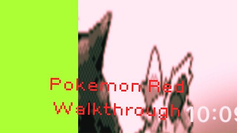 Pokemon red intro walkthrough first battle