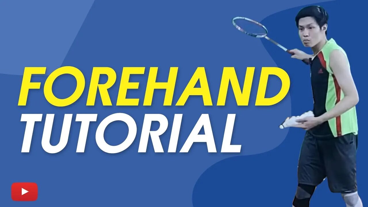 Forehand Tutorial for Badminton featuring Nathanael Abednego - Indonesian with English Subtitles