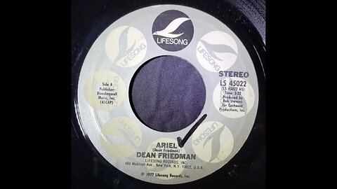 Dean Friedman – Ariel