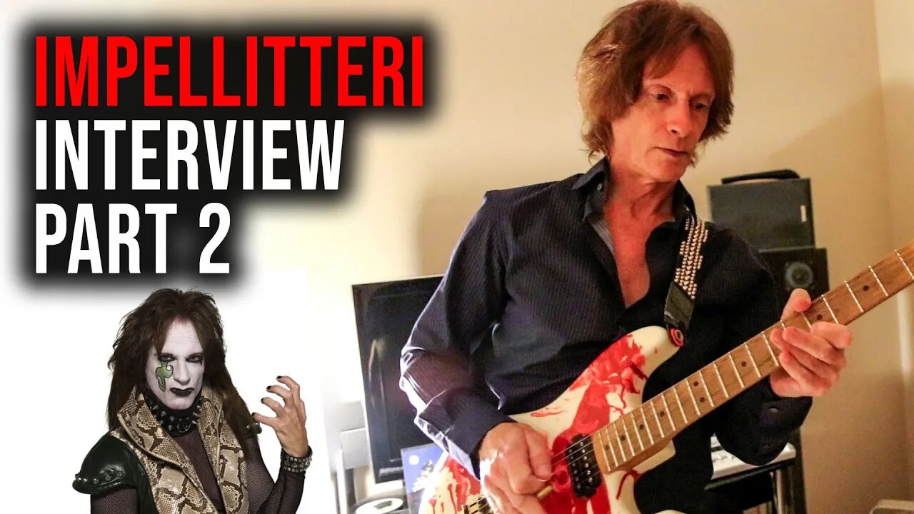 THE Chris Impellitteri Interview PART 2 (his main guitar, rhythm techniques, Animetal USA, and more)