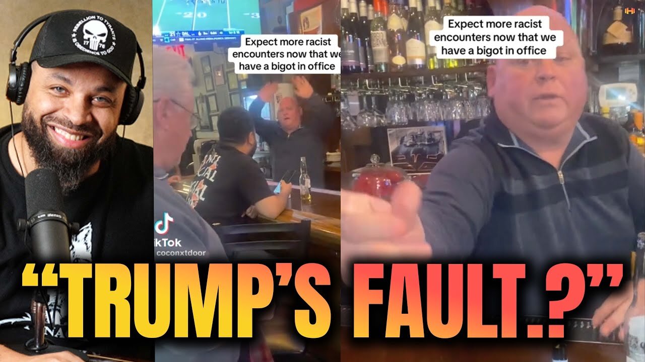 Black Woman Claims Incident in Bar is Donald Trump’s Fault!