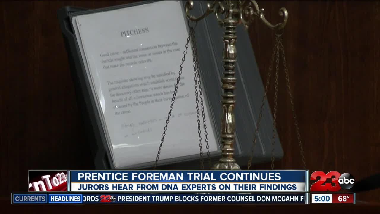 Prentice Foreman Trial Continues