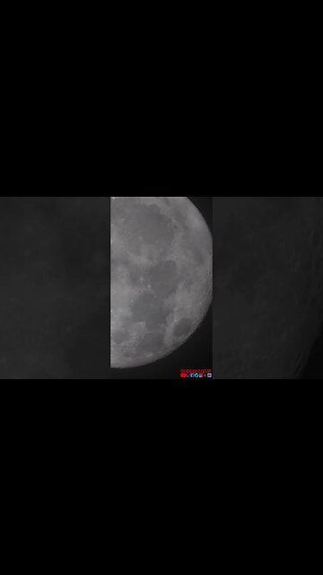 Full Buck Super Moon through my telescope 🔭 #moon #nasa #science #space