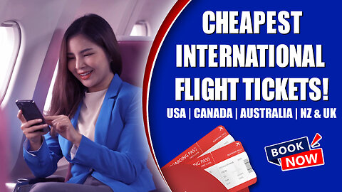 Book Your Cheap International Flights with Flight Ticket Fare