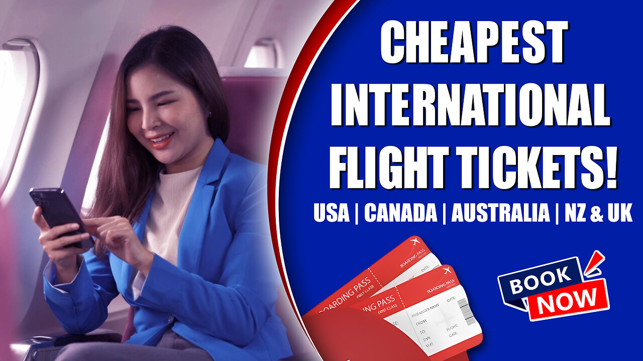 Book Your Cheap International Flights with Flight Ticket Fare