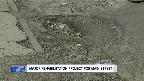 $18 million project to rehabilitate Main Street from Goodell to Ferry