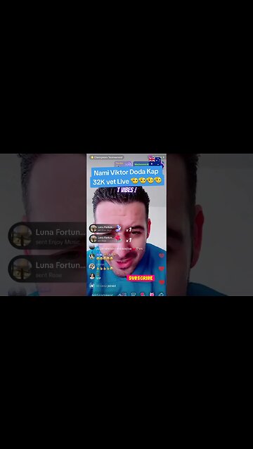 Viktori doda kap 33k ne live #shorts #foryou