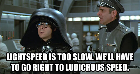 Earth's Ludicrous Speed