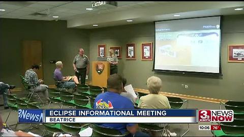 Eclipse informational meeting in Beatrice