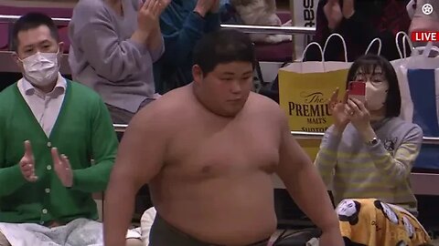 勝機逃さず！落合幕下全勝優勝！史上初の1場所通過【'23大相撲初場所13日目】