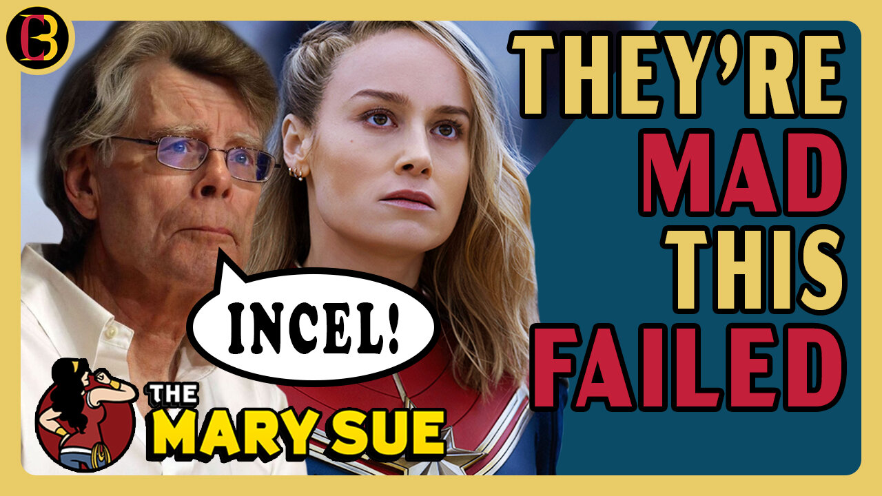 STEPHEN KING and The Mary Sue MAD | People are LAUGHING at THE MARVELS