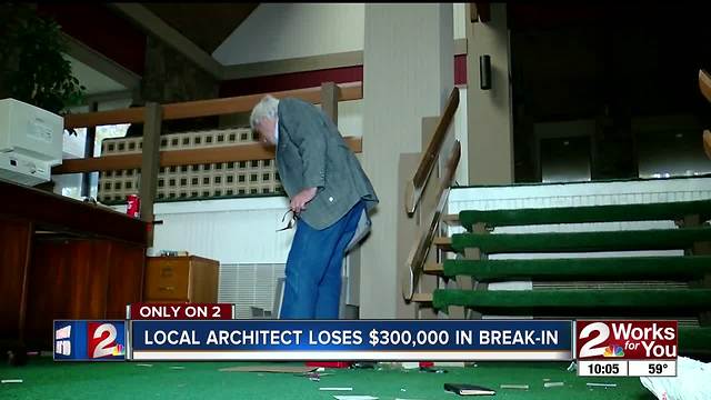 Local architect has $300,000 in valuables stolen