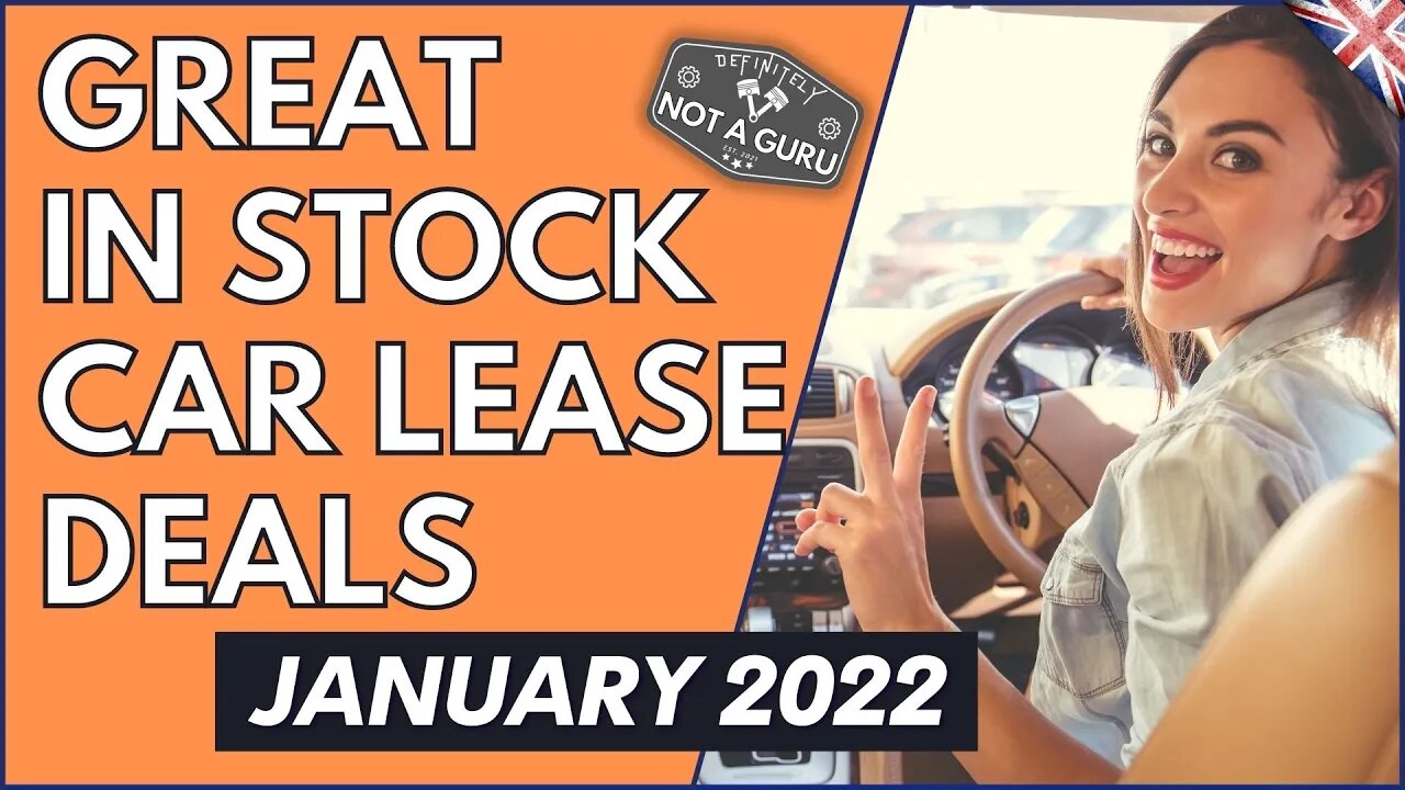 Best IN STOCK Car Lease Deals of The Month- January 2022