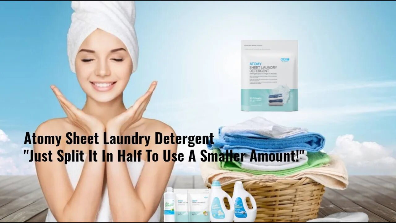 Atomy Sheet Laundry Detergent