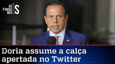 Com medo de povo, Doria deixa mansão e se abriga no Palácio dos Bandeirantes