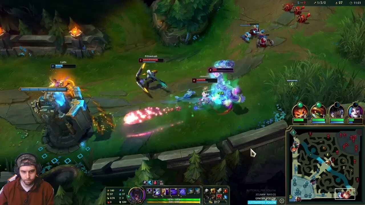 Game 1 League vod with my absolute BOY! (unedited)