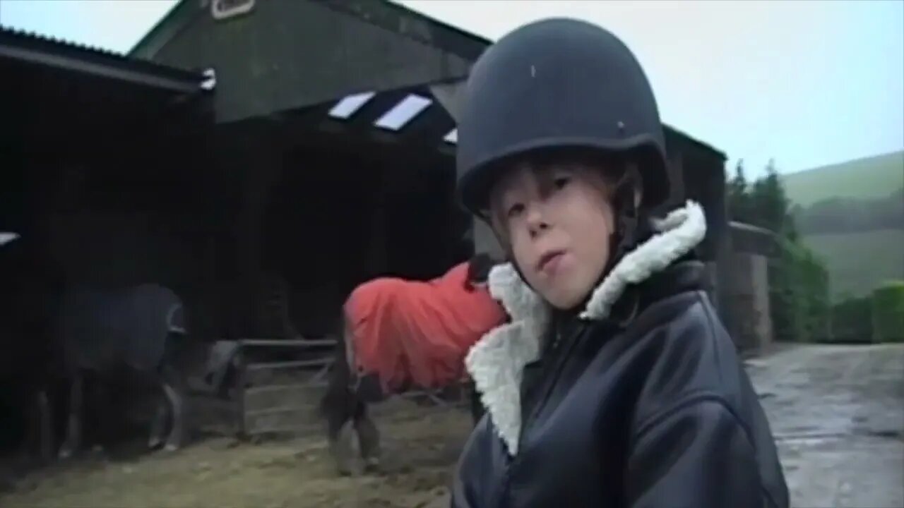 Home Video Collection. Lady Faith and Ben first pony lesson.