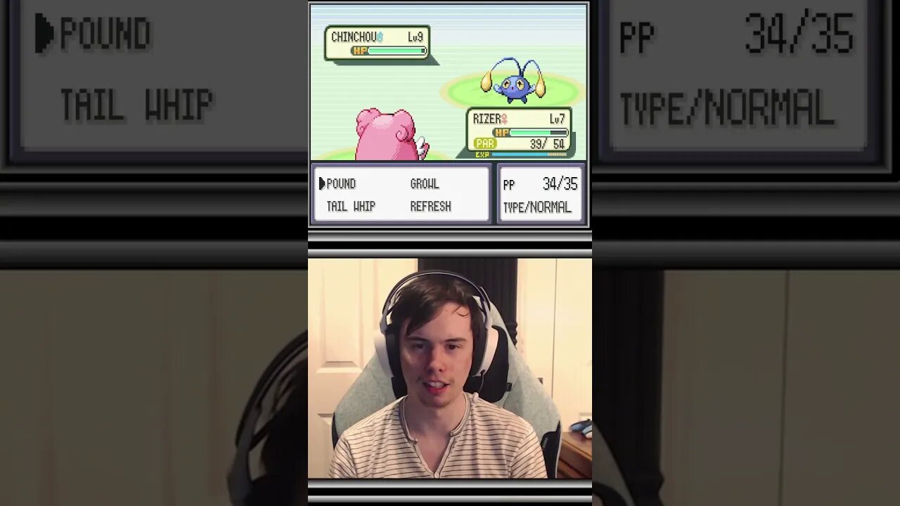 Good timing My First randomizer Nuzlocke Pokémon Firered #shorts