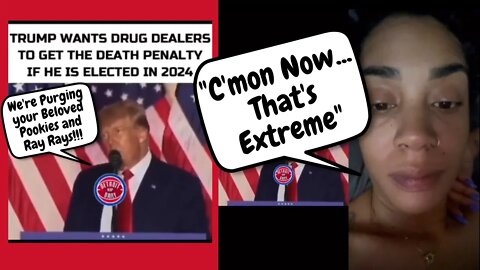 Trump Wants Death Sentence For Drug Dealers | Did He Lose The Black Vote? 😂