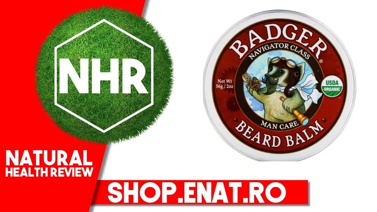 Badger Company, Navigator Class, Beard Balm, 2 oz (56 g)