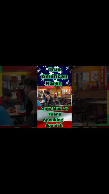 Karen Get's Mad A Kids Speaking Spanish/ Tries To Snatch Phone