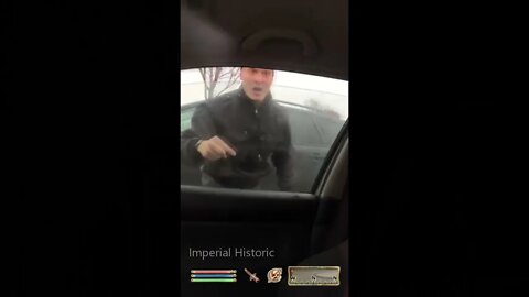 NPC Smashes Barrier - Oblivion NPC