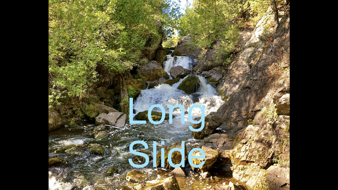 Long Slide Falls Pembine Wisconsin